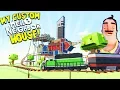 Download Lagu BUILDING EPIC CUSTOM HELLO NEIGHBOR HOUSE WITH FULL TRAIN! | Tiny Town VR Gameplay (HTC Vive)