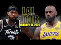 Lagu Los Angeles Lakers vs Toronto Raptors Full Game Highlights - January 18, 2026 | NBA Season