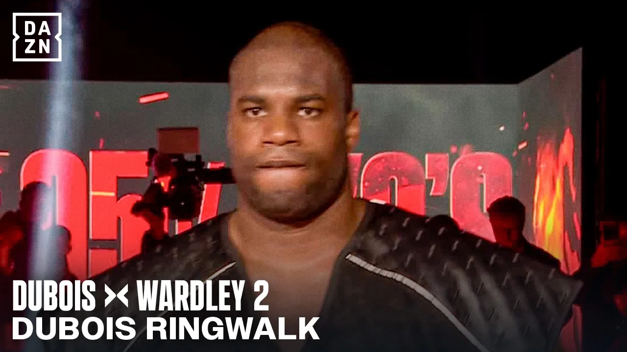 Daniel Dubois looks FIERCE before facing Fabio Wardley