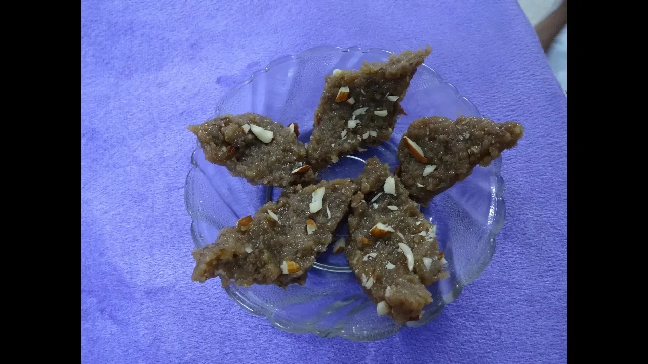 WALNUT/ AKHROT BURFI/ HEALTHY DESSERT/FESTIVAL RECIPE