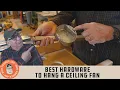 Best Hardware to Hang a Ceiling Fan