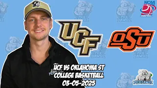 UCF vs Oklahoma State 25 Free College Basketball Picks and Predictions NCAAB Pick