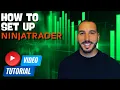 NinjaTrader 8 Full Tutorial Chart Set Up Indicators ATM Day Trading FUTURES TRADING