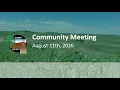 Elbert County - Community Meeting