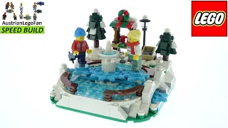 LEGO Ice Skating Rink Seasonal GWP 2020 - LEGO 40416 Speed Build