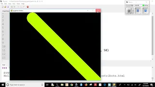 pygame 6 Moving an Object