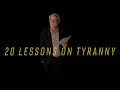 20 Lessons on Tyranny by Timothy Snyder read by John Lithgow