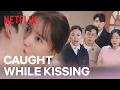Lagu Jun-ho and Yoon-a’s friends catch them kissing | King the Land Ep 11 [ENG SUB]