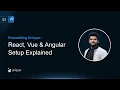 Embedding Unlayer in React Vue Angular Apps Framework Integration Guide