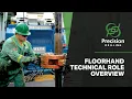 What Does a Floorhand Do Technical Role Overview at Precision Drilling