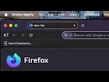 Firefox Nightly Design Change Opinion