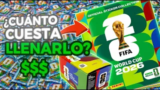 ¿Cuantos sobres se necesitan para llenar el ALBUM del MUNDIAL de PANINI?