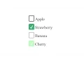 CSS - Simple Checkbox Styling