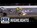 Denny Hamlin Wrecks Danica Patrick - Budweiser Duel 2