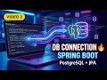 Spring Boot Database Connection PostgreSQL JPA Hibernate