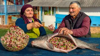 Rustic Stuffed Fish Cooked The Village Way