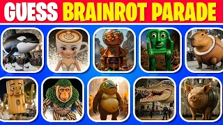 Guess SIGMA BOY x ITALIAN BRIANOT PARADE | Brainrot Animal Quiz