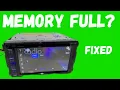 Bluetooth Memory Full - Pioneer Radio Fix