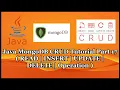 Java MongoDB CRUD Tutorial Part 17 CREATE READ UPDATE DELETE Operation
