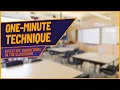 One-Minute Technique Four Effective Classroom Transitions