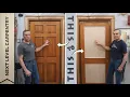 6 Panel to Flat Panel Door Rescue