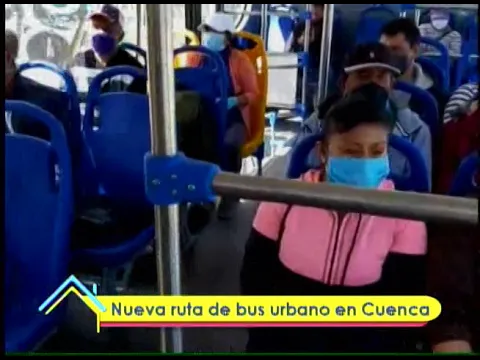 Nueva ruta de bus urbano en Cuenca