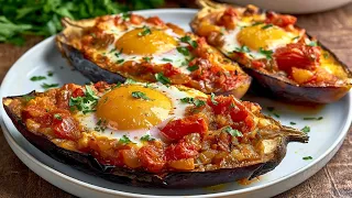 Summer Dinner With Just 2 Eggplants! Quick and Easy Recipe You Can't Miss!