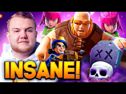 Download MP3 #1 IN THE WORLD NEW GIANT GRAVEYARD DECK IS UNSTOPPABLE! - Clash Royale
