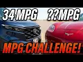 I put the C6 s legendary mpg to the test VS a Hybrid CRV the rumors are true