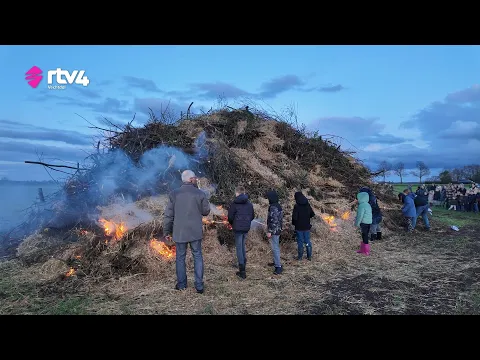 Paasvuur Hoonhorst druk bezocht