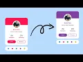 How To Create a Profile Card UI With Dynamic Theme Colors Theme Switcher Javascript Project