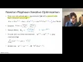 7 4 Logistic Regression Newton Raphson UvA - Machine Learning 1