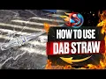 How To Use Glass Nectar Collector Dab Straw Tutorial