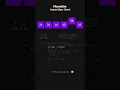 Insertion Sort Visualisation using JavaScript