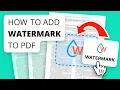 Add watermark to PDF documents with PDF Candy Online Free
