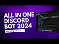 All in One Discord Bot 2024 Repl it Source Code No Coding