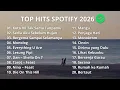 Lagu Top Hits Indonesia Spotify 2026 🎧 Lagu Pop Viral \u0026 Paling Sering Diputar