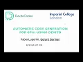 2020 High Performance Computing Conference Parallel Session D