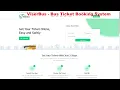 ViserBus - Bus Ticket Booking System How to install Bus Ticket Booking System