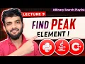 BS-9 Find Peak Element