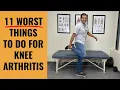 The 11 Worst Activities That Make Knee Arthritis More Painful