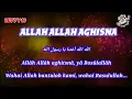 Download Lagu Lirik ALLAH ALLAH AGHISNA versi rock metal gothic