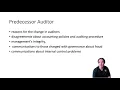 Predecessor Audit