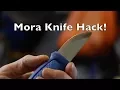 Neck Knife Life Hack Mora Eldris bushcraft hiking