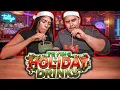 WE TRIED HOLIDAY DRINKS FROM POPULAR RESTAURANTS *FUNNY AF*