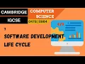 73 CAMBRIDGE IGCSE 0478-0984 7 Software development life cycle