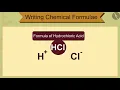 Writing Chemical Formulae Part English Class 9