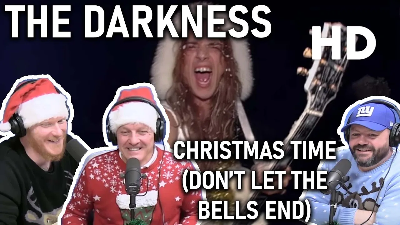 The Darkness - Christmas Time Don't Let The Bells End REACTION!! | OFFICE BLOKES REACT!!
