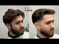 Every Client wants this haircut Middle part with taper fade Tutorial