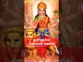 Lagu දුර්ගා මෑණියන්ගේ පිහිටයි 🙏🔥🌷😊❤️🙏  Maa Durga Mantra